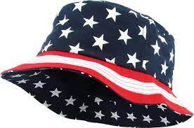 USA Flag bucket hat