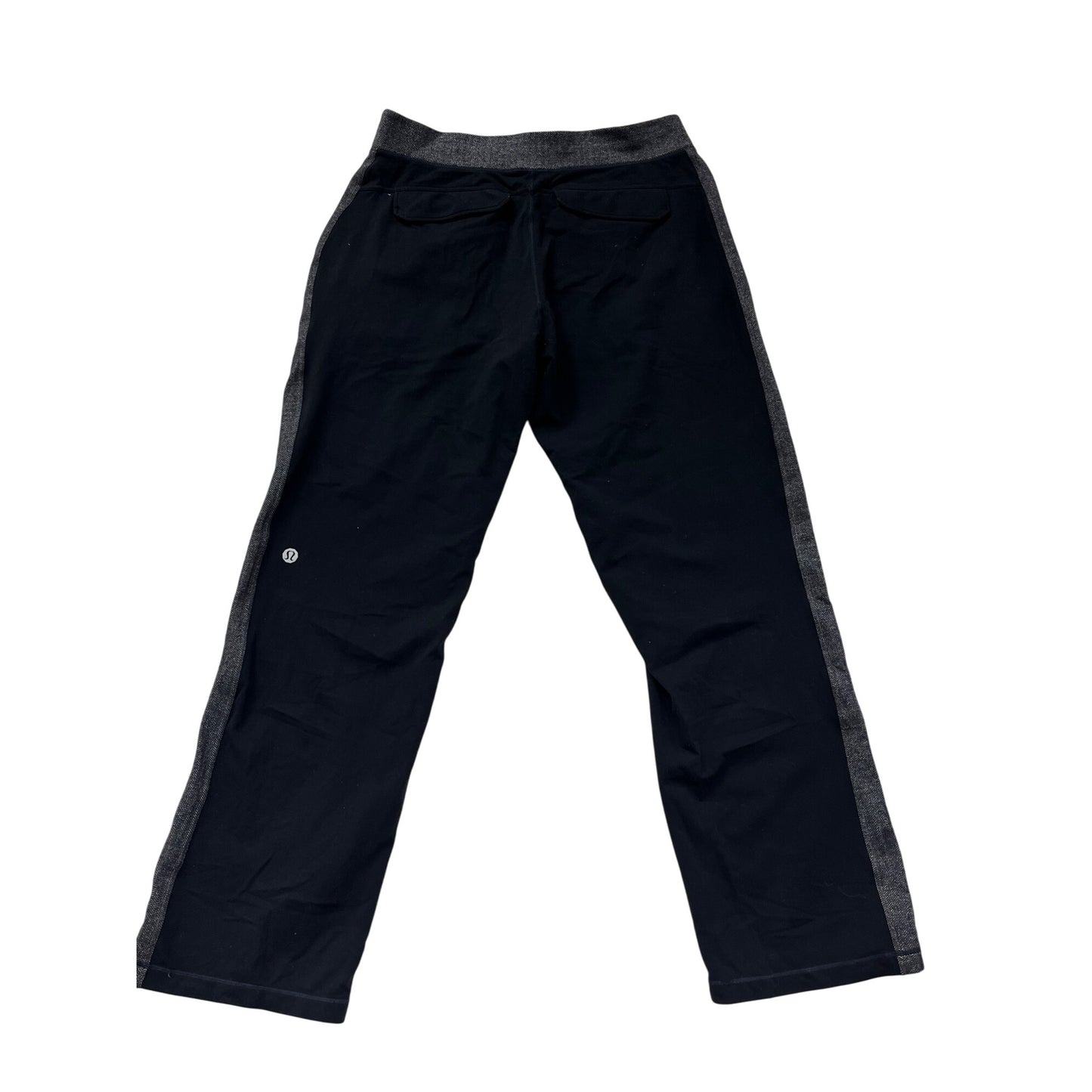 Lululemon Athletica Womens Black & Gray XXL Reg Stretch Pants #8905