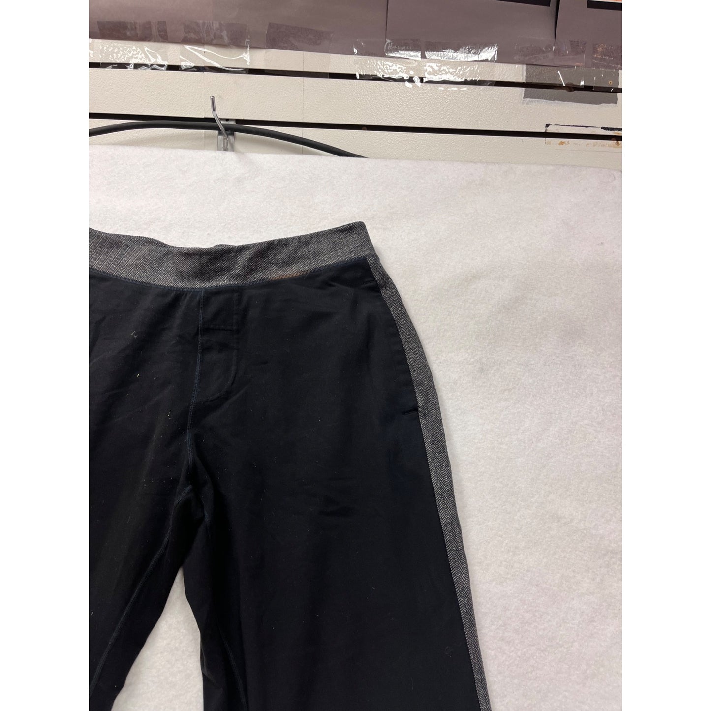 Lululemon Athletica Womens Black & Gray XXL Reg Stretch Pants #8905