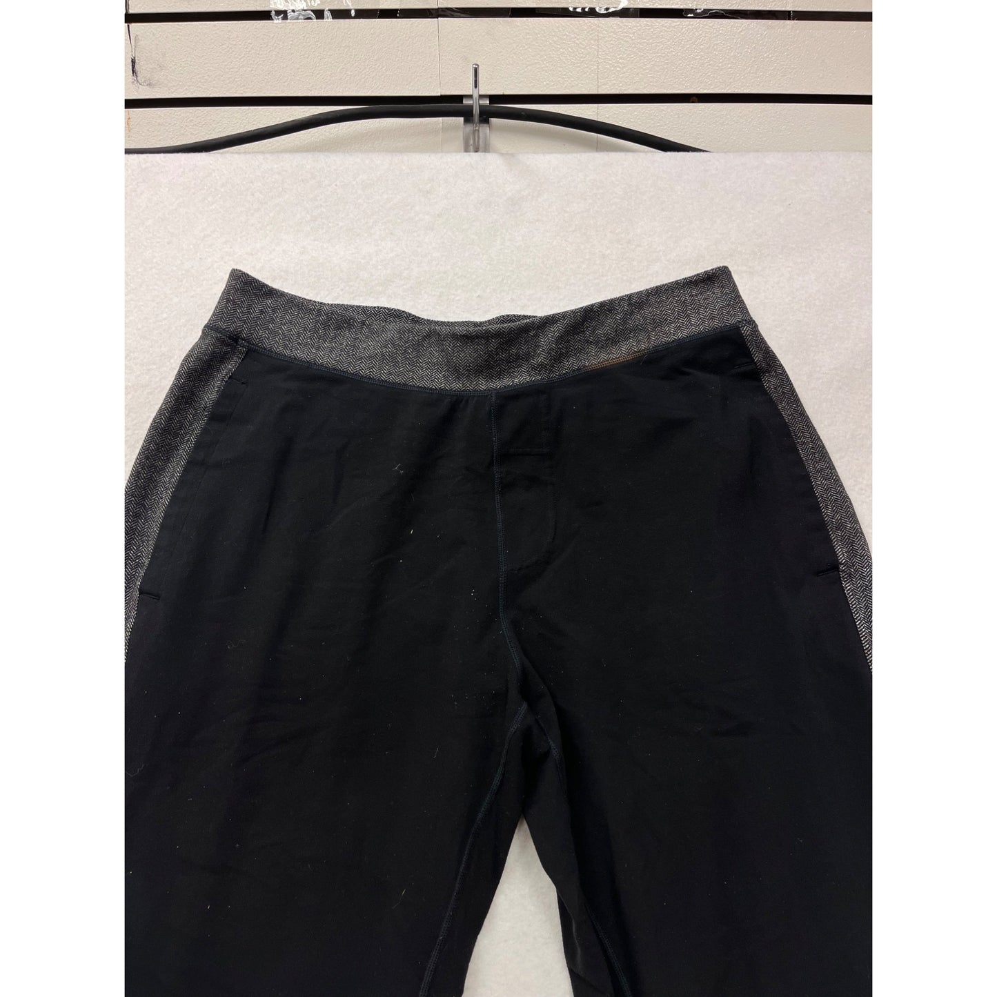 Lululemon Athletica Womens Black & Gray XXL Reg Stretch Pants #8905