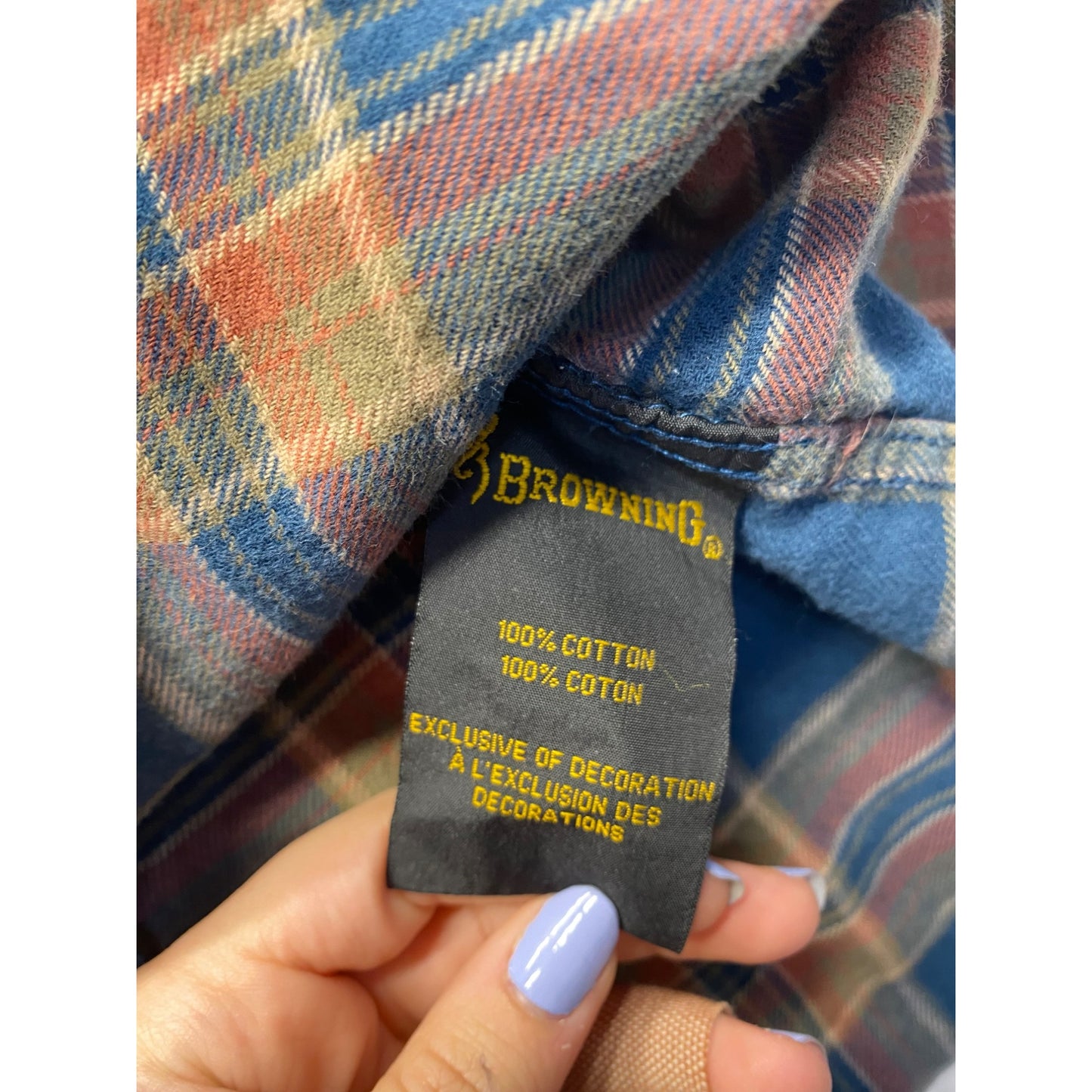 Men’s Browning Flannel #5204