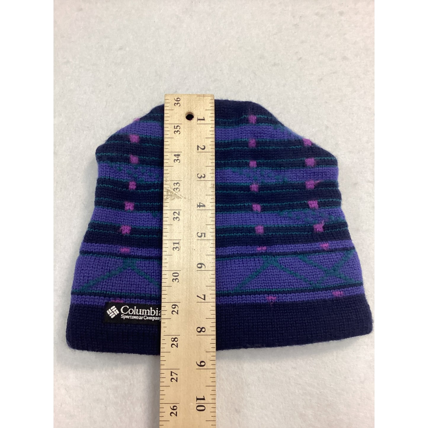 Purple Columbia Beanie