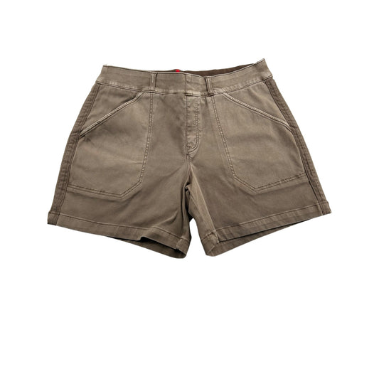 Spanx Womens  Stretch Cotton Casual Shorts With Pockets #6474