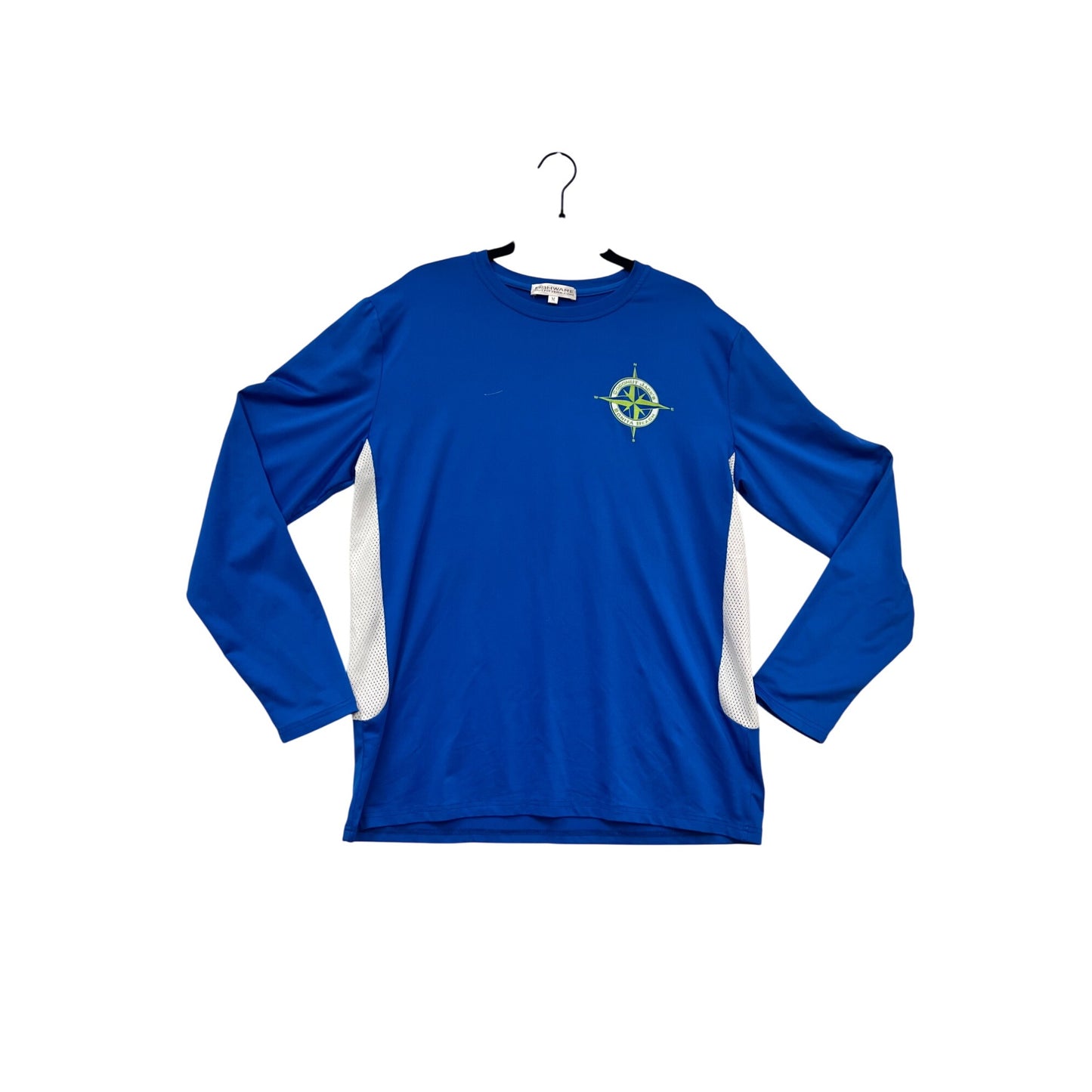 Fishware Outfitters Blue Long Sleeve Shirt Medium #236A