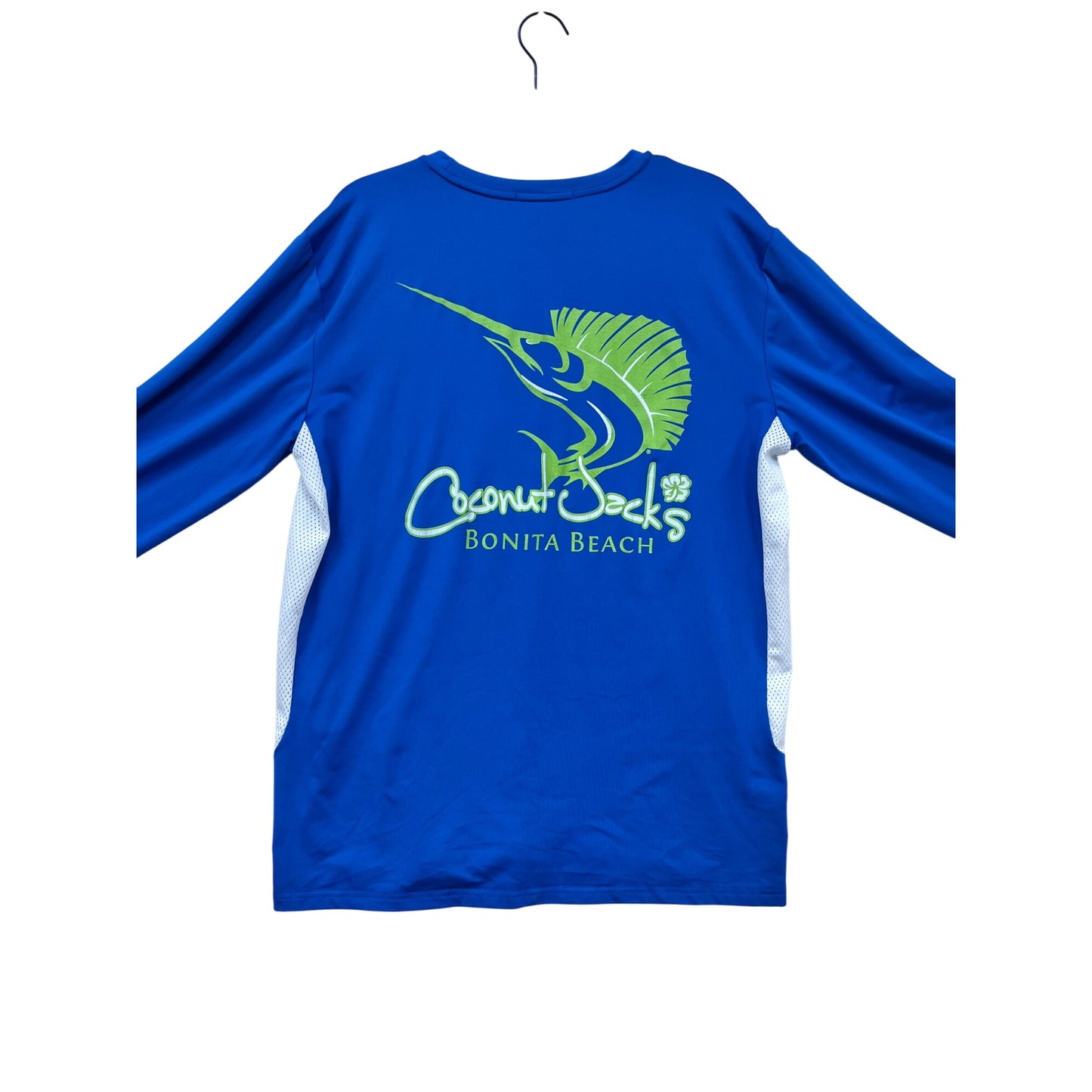 Fishware Outfitters Blue Long Sleeve Shirt Medium #236A