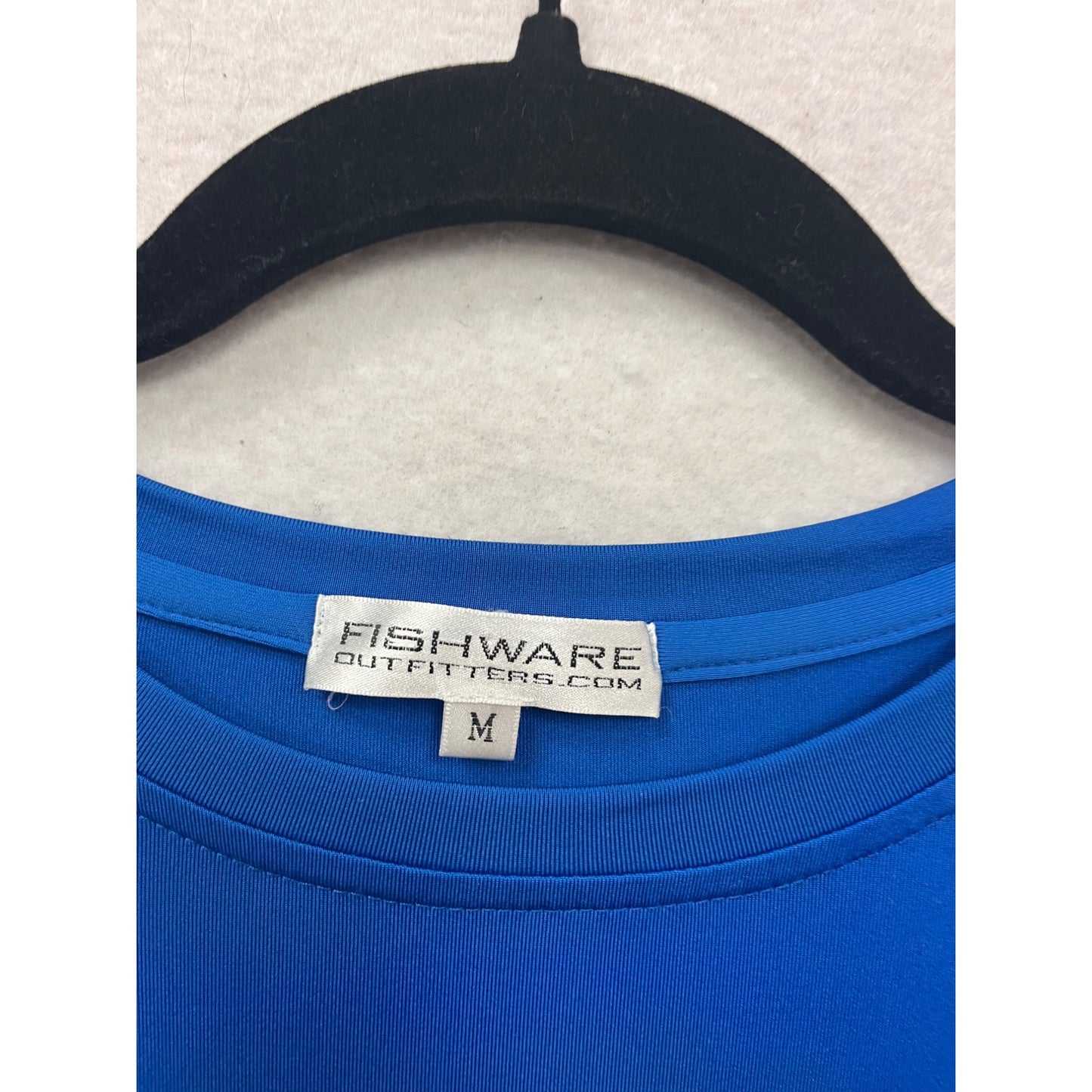 Fishware Outfitters Blue Long Sleeve Shirt Medium #236A