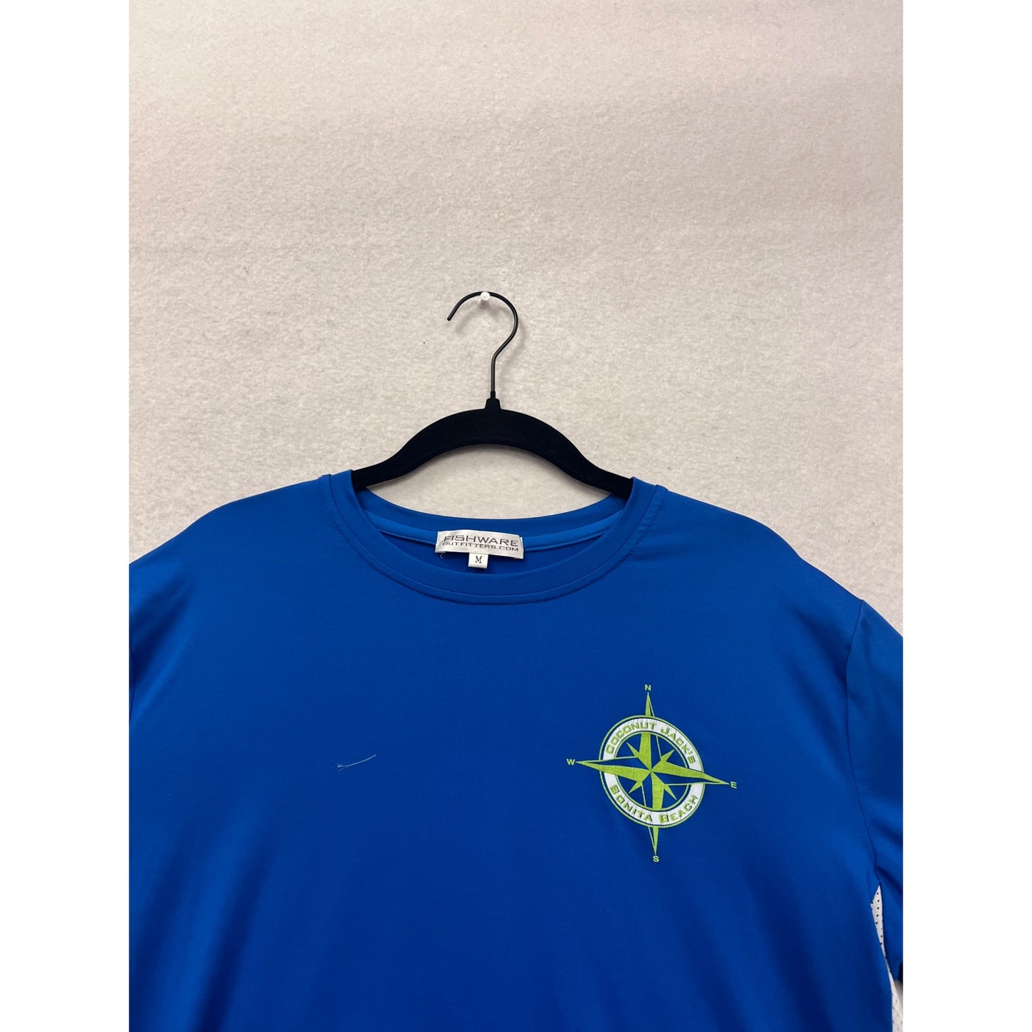 Fishware Outfitters Blue Long Sleeve Shirt Medium #236A