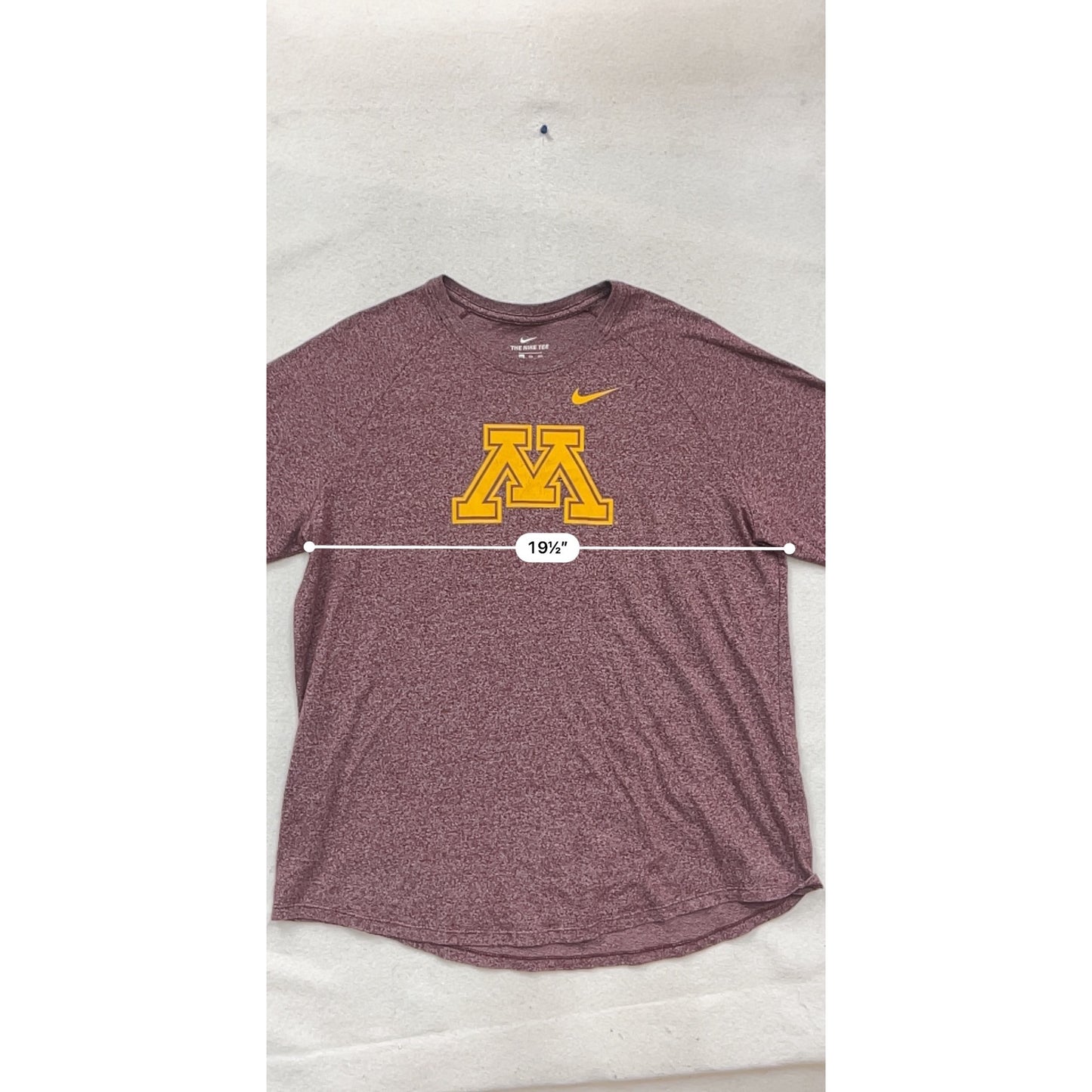 Nike Minnesota Golden Gophers Maroon Long Sleeve Tee XXL #879A