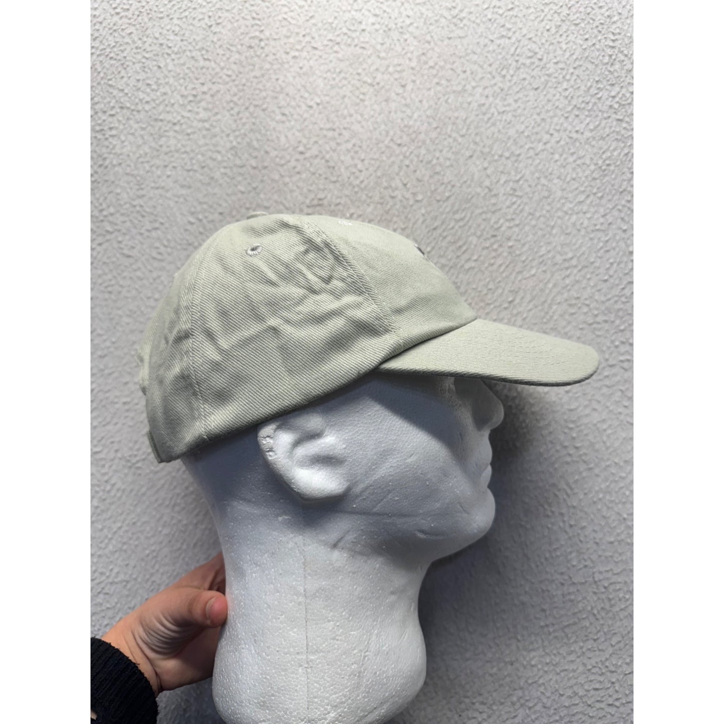 Vintage Atlanta Falcons Beige Adjustable NFL Baseball Cap With Embroidered Logo #9683