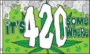 It’s 420 Somewhere Flag #18