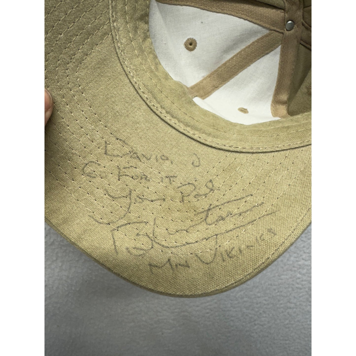 ZKapz Timinator Signed Ball Cap#5199