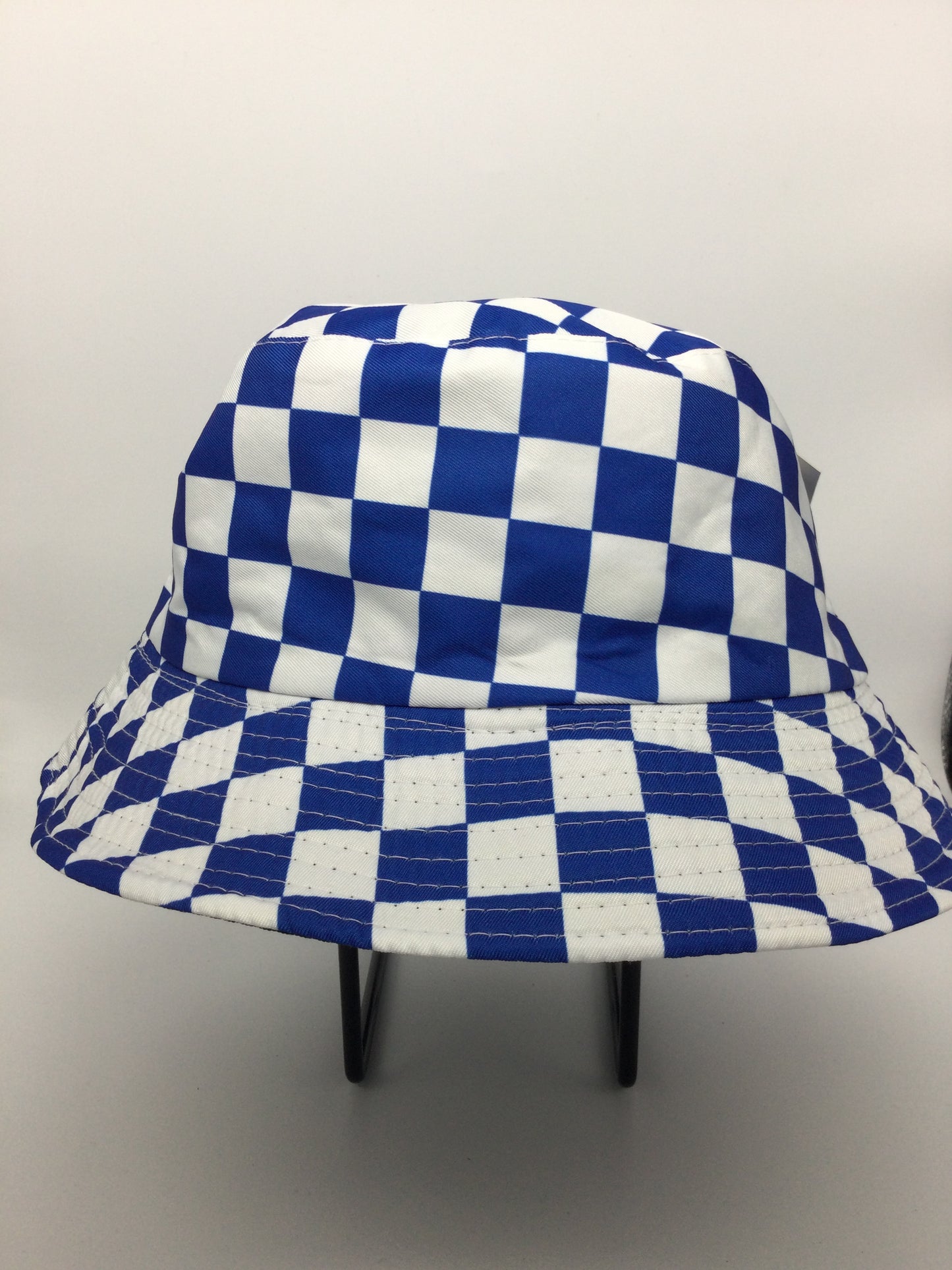 Checkered Bucket Hat