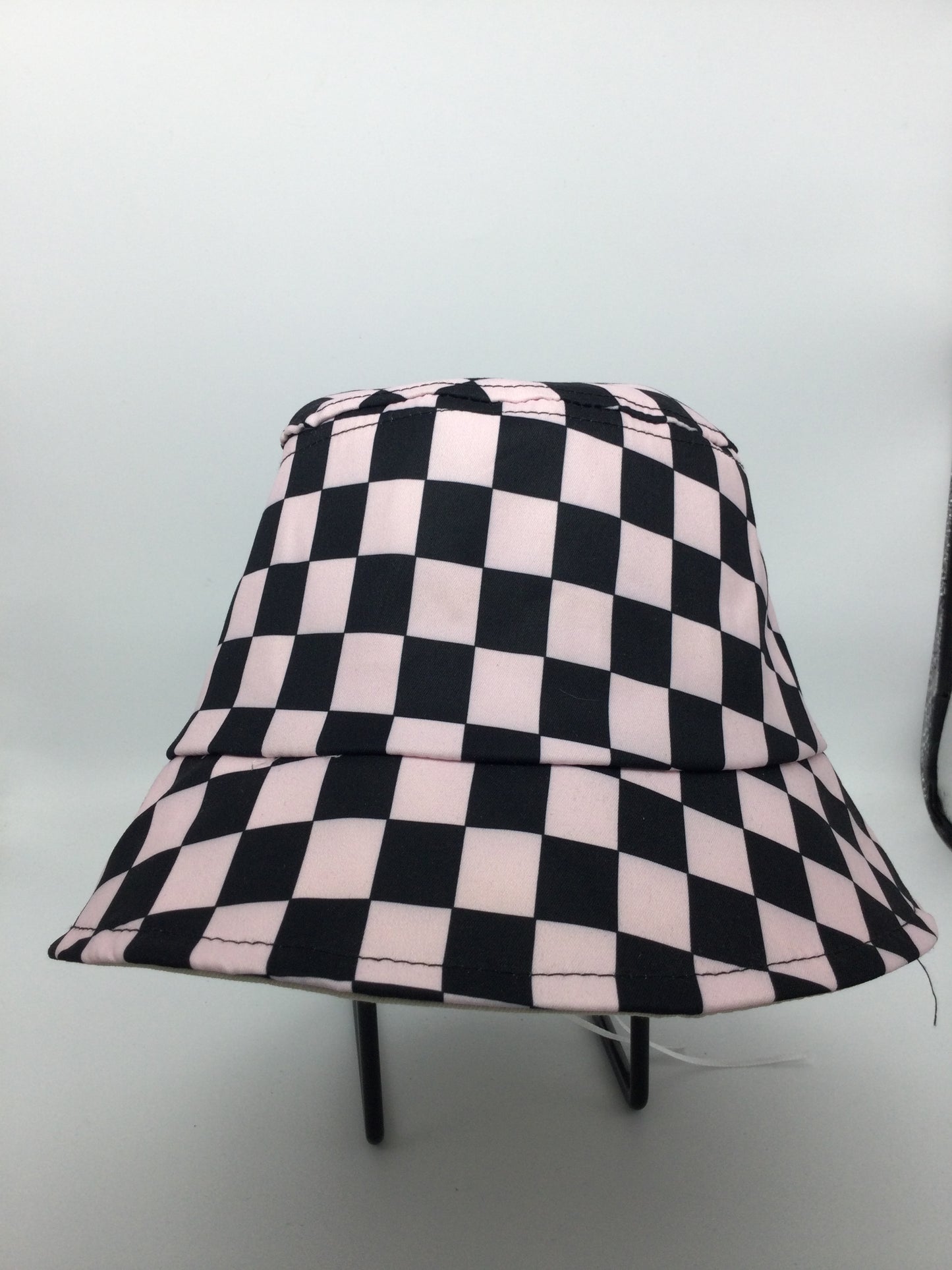 Checkered Bucket Hat