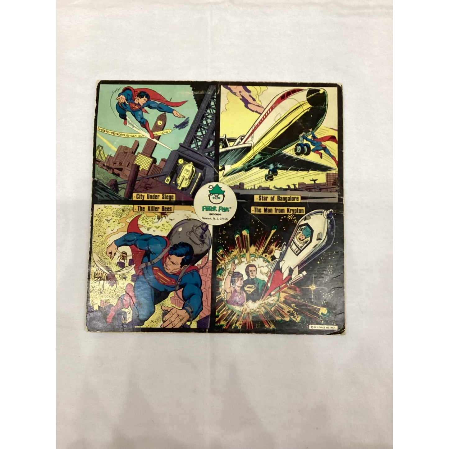 Superman storybook vinyl