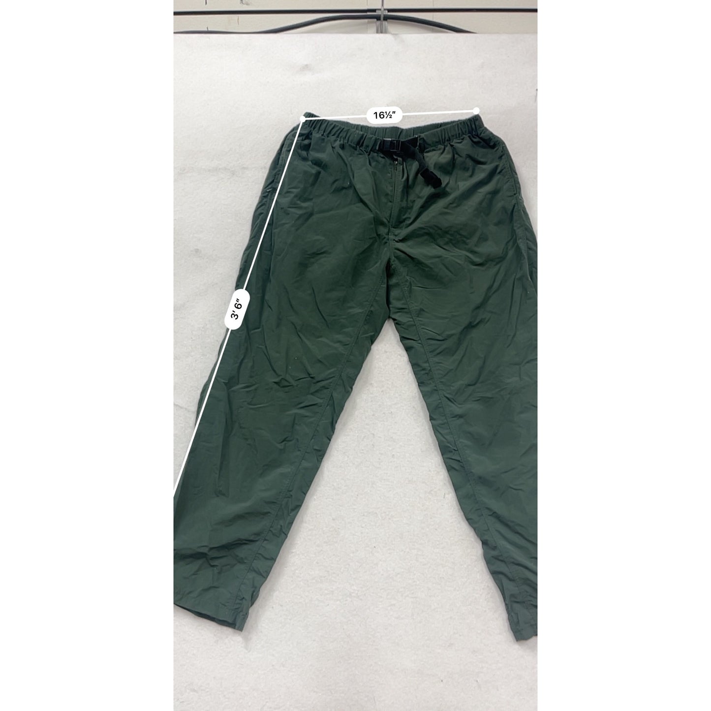Travelsmith Green Nylon Outdoor Pants Size L #282A