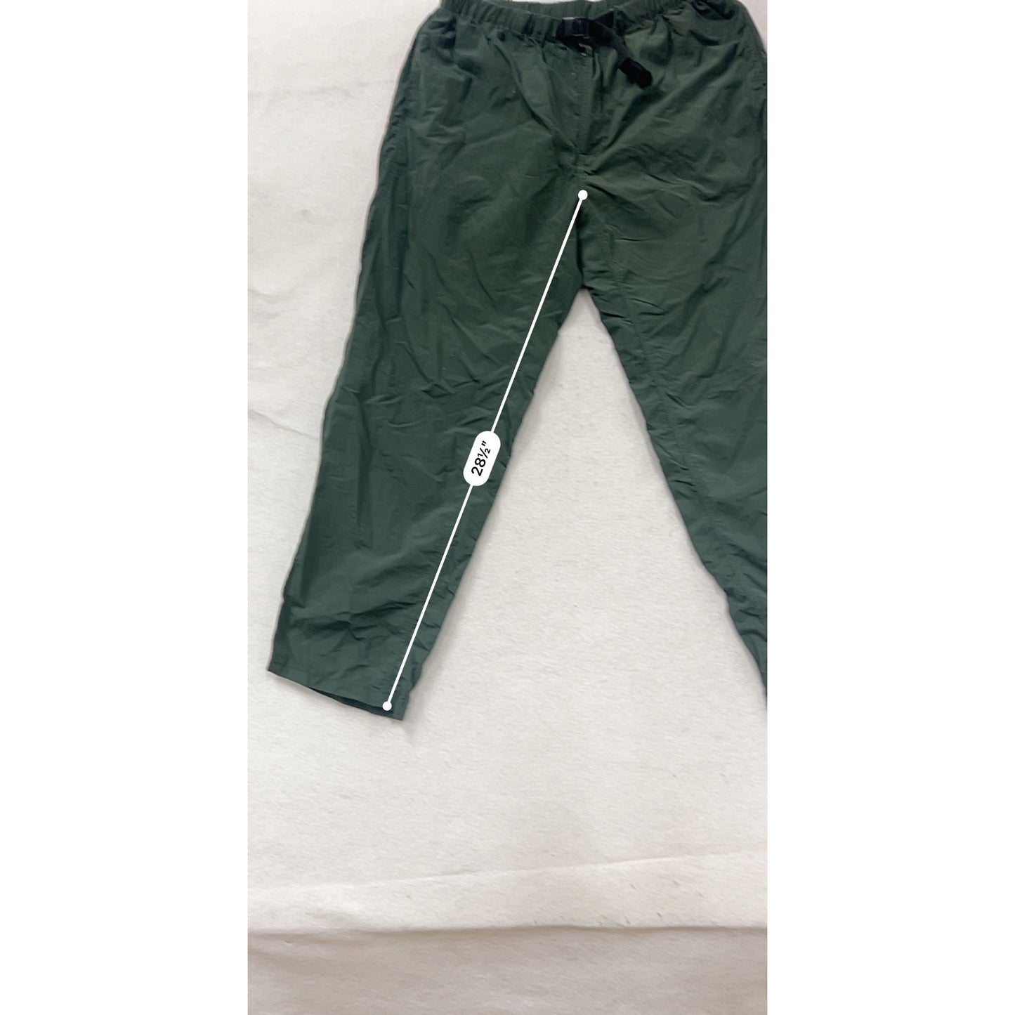 Travelsmith Green Nylon Outdoor Pants Size L #282A