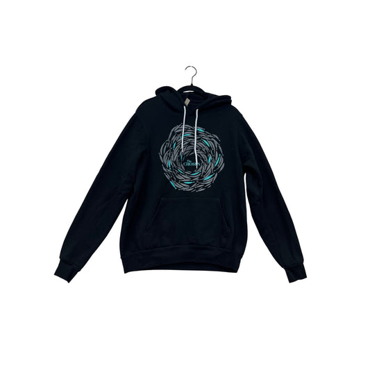 Bella + Canvas Mens Large “The Chosen” Black Hoodie #79A