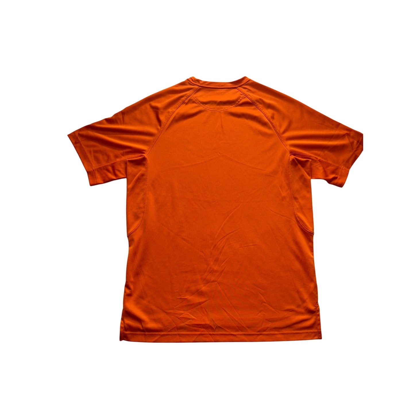 Duluth Trading Co. Orange Trim Fit Shirt L #9340