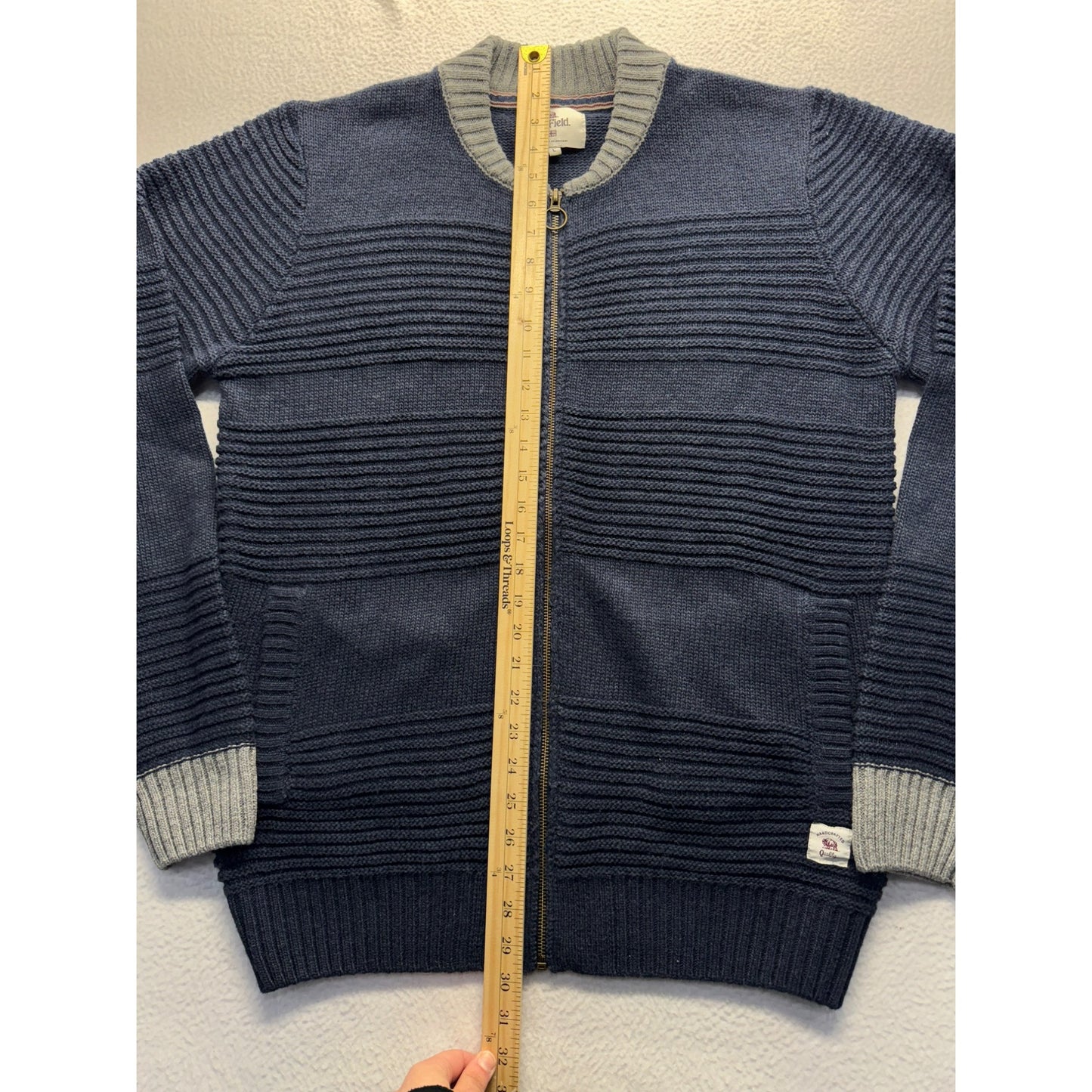 Men’s Bellfield Zip Up Cardigan #5462