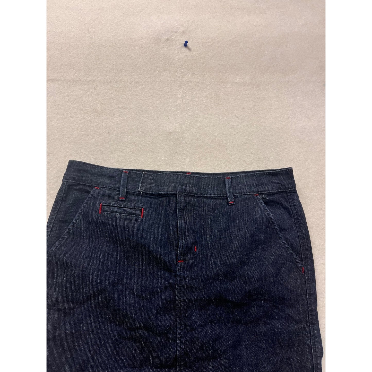 Old Navy Denim Low Waist Skirt Size 14 #587A