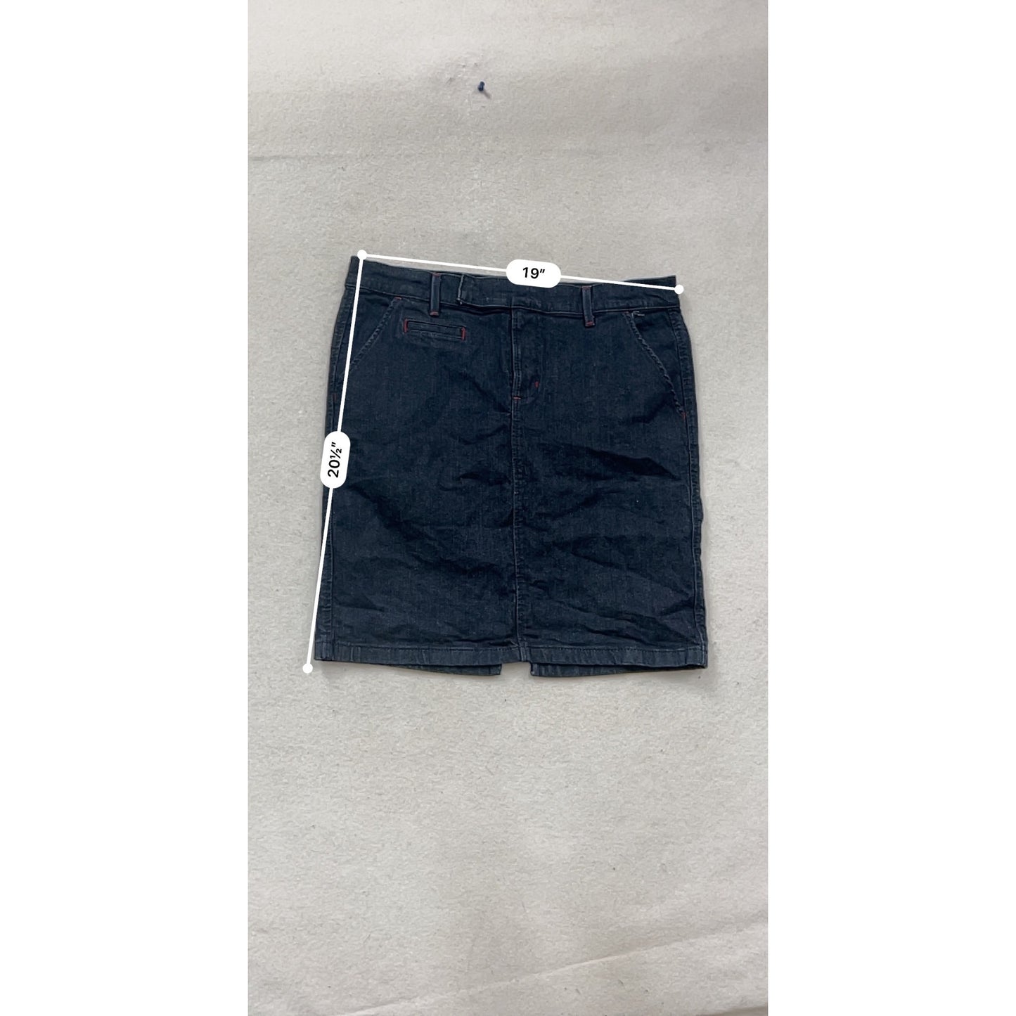 Old Navy Denim Low Waist Skirt Size 14 #587A