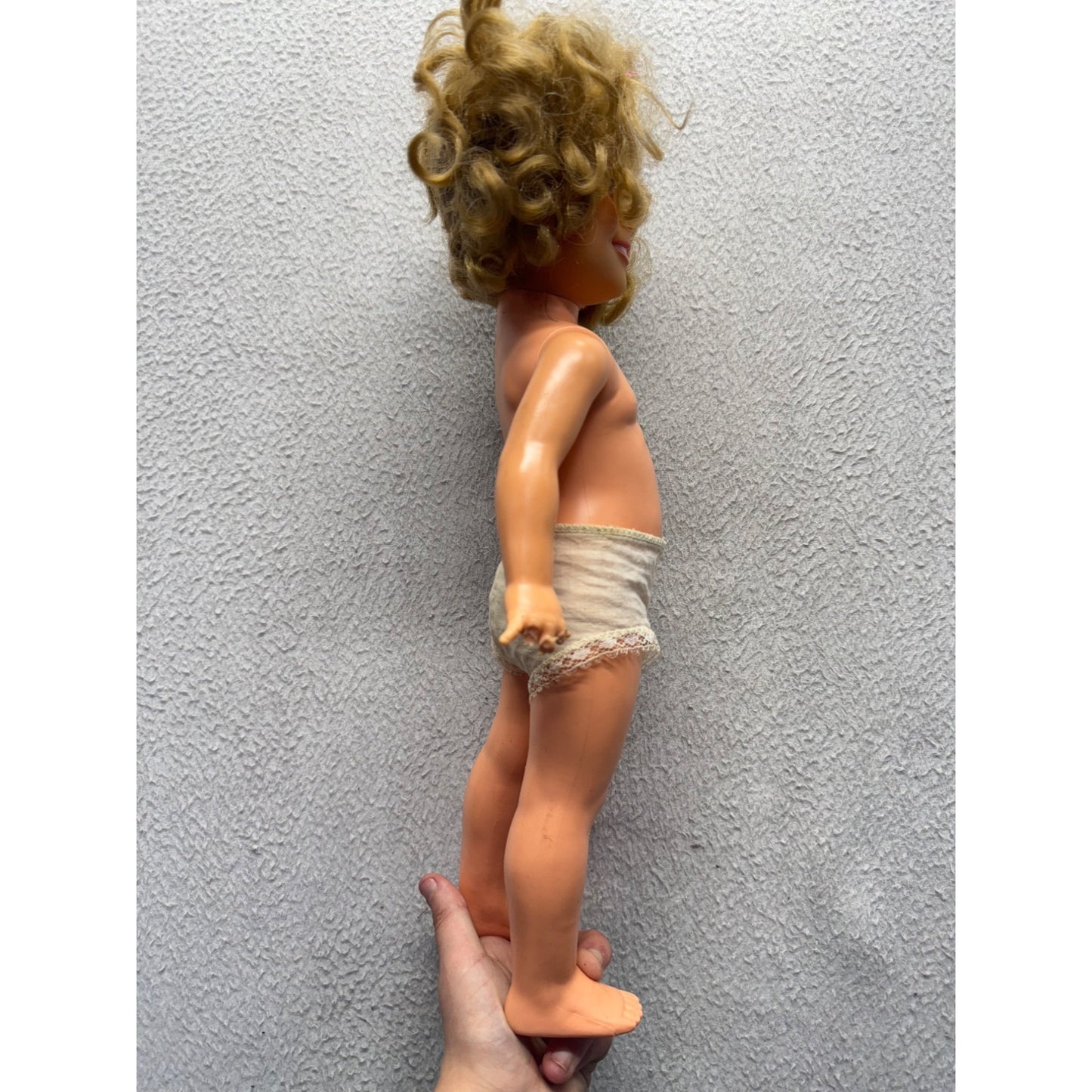 Ideal 1962 Shirley Temple Doll With Curly Hair & Undergarment #423B