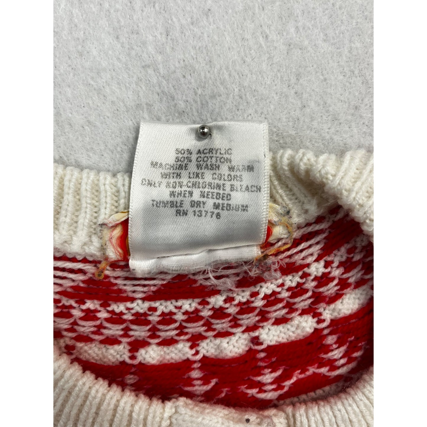 Women’s Vintage Knitted Christmas Sweater #2608
