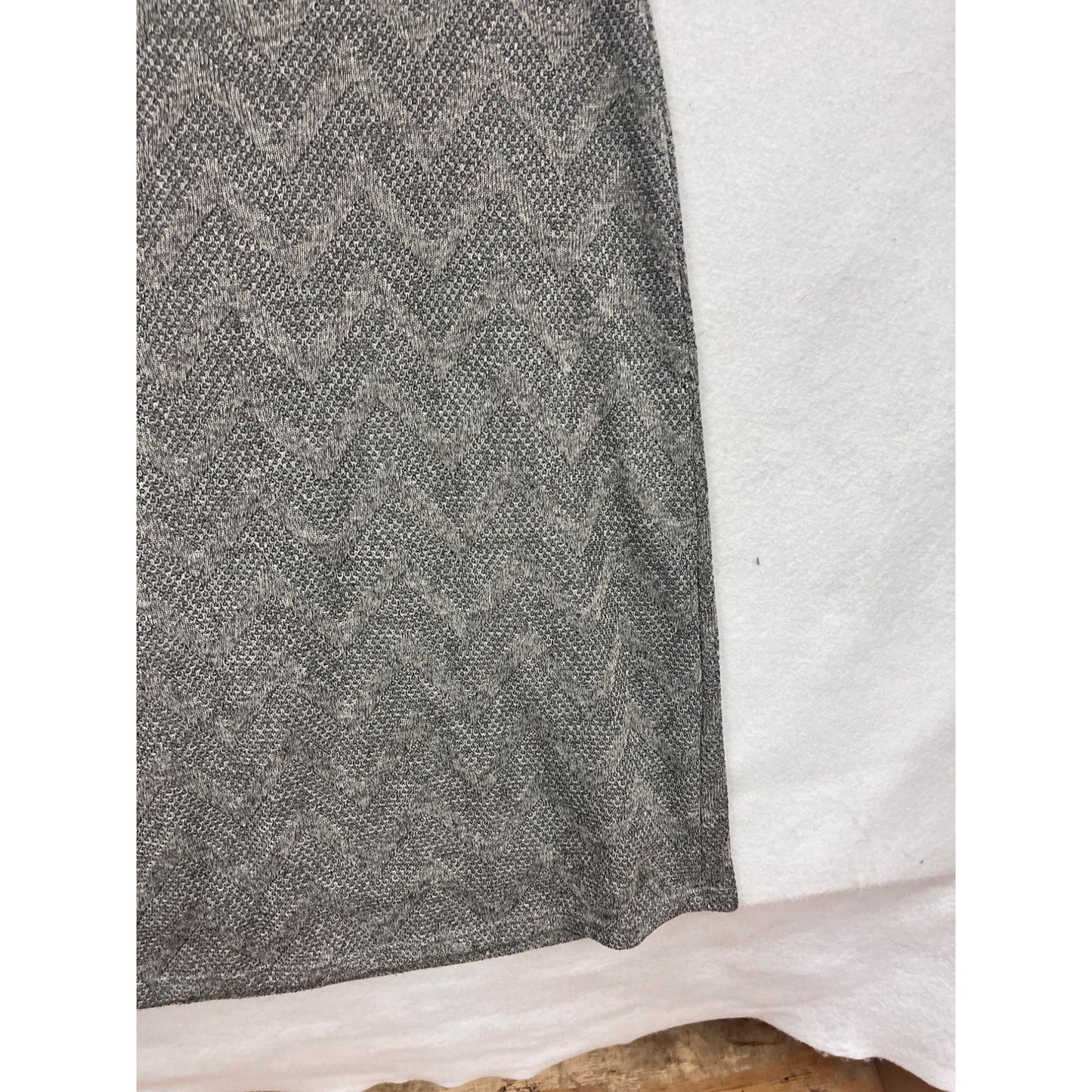 Sharagano Sleeveless Chevron Maxi Dress Size 14 #534A