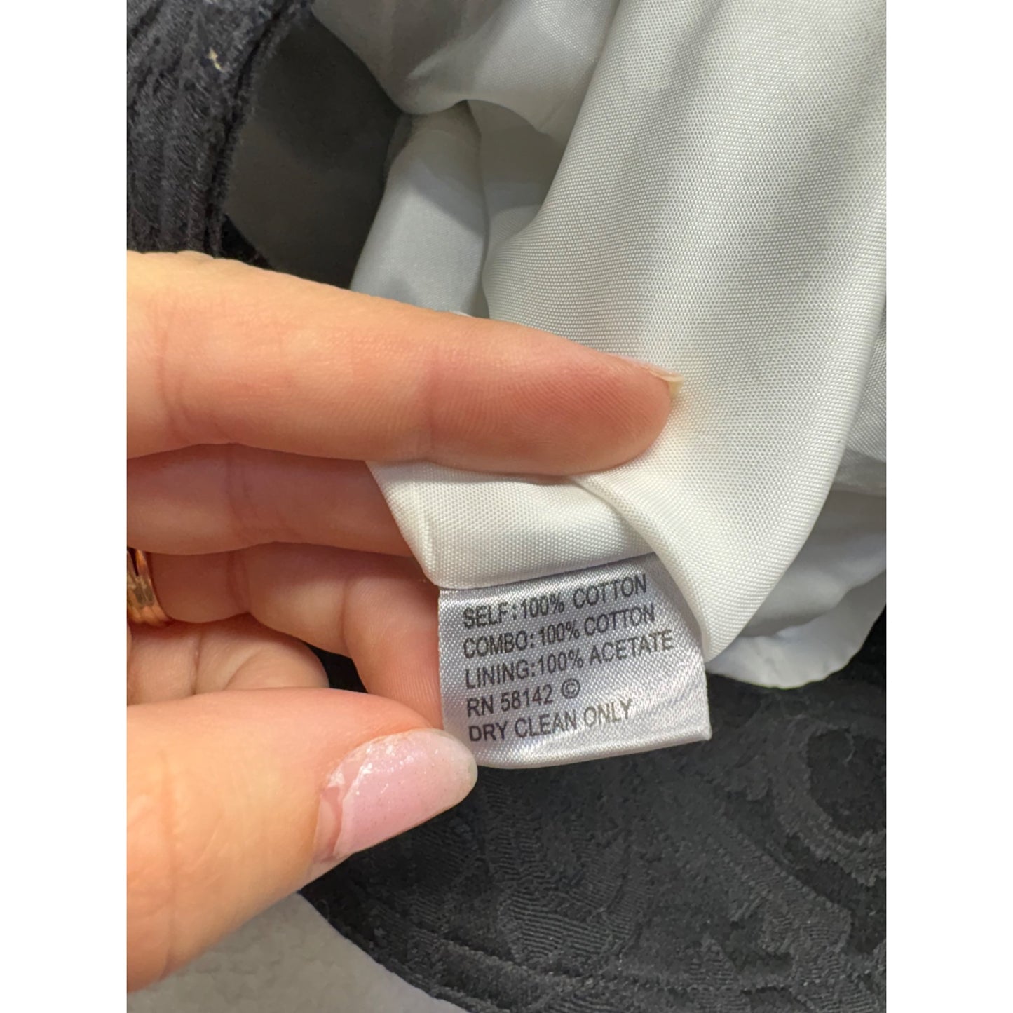 Anthracite Womens Black & White Geometric Print Blazer #7720