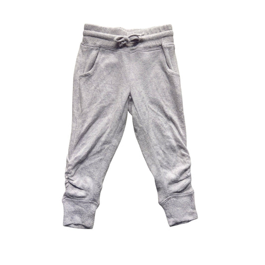 R+R Toddler Heather Gray Jogger Pants With Drawstring Waist 2T #9199