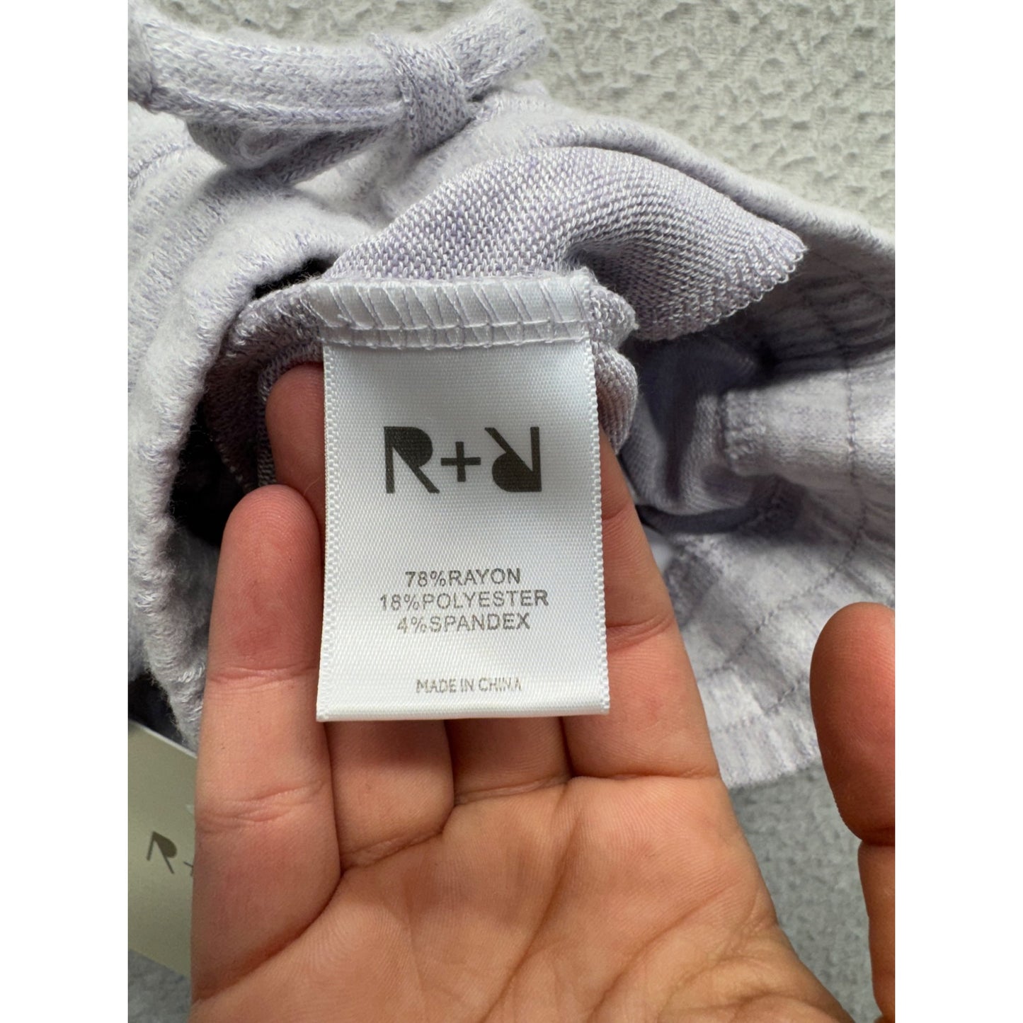 R+R Toddler Heather Gray Jogger Pants With Drawstring Waist 2T #9199