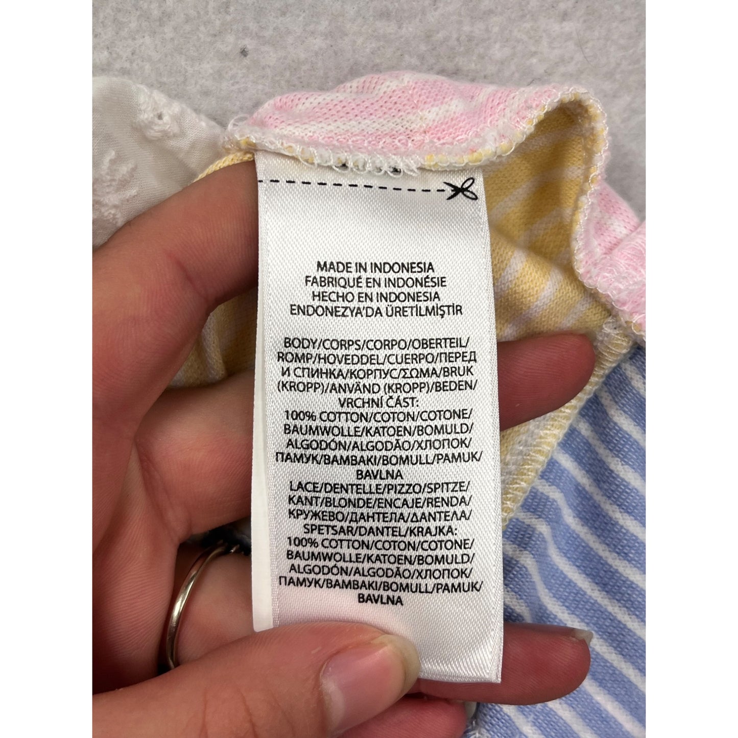 Ralph Lauren Baby Patchwork Polo Dress #8897