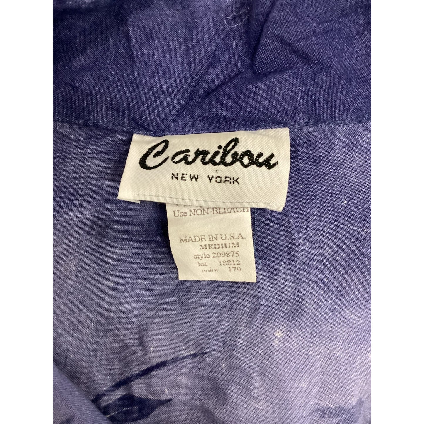 Caribou New York Vintage button down