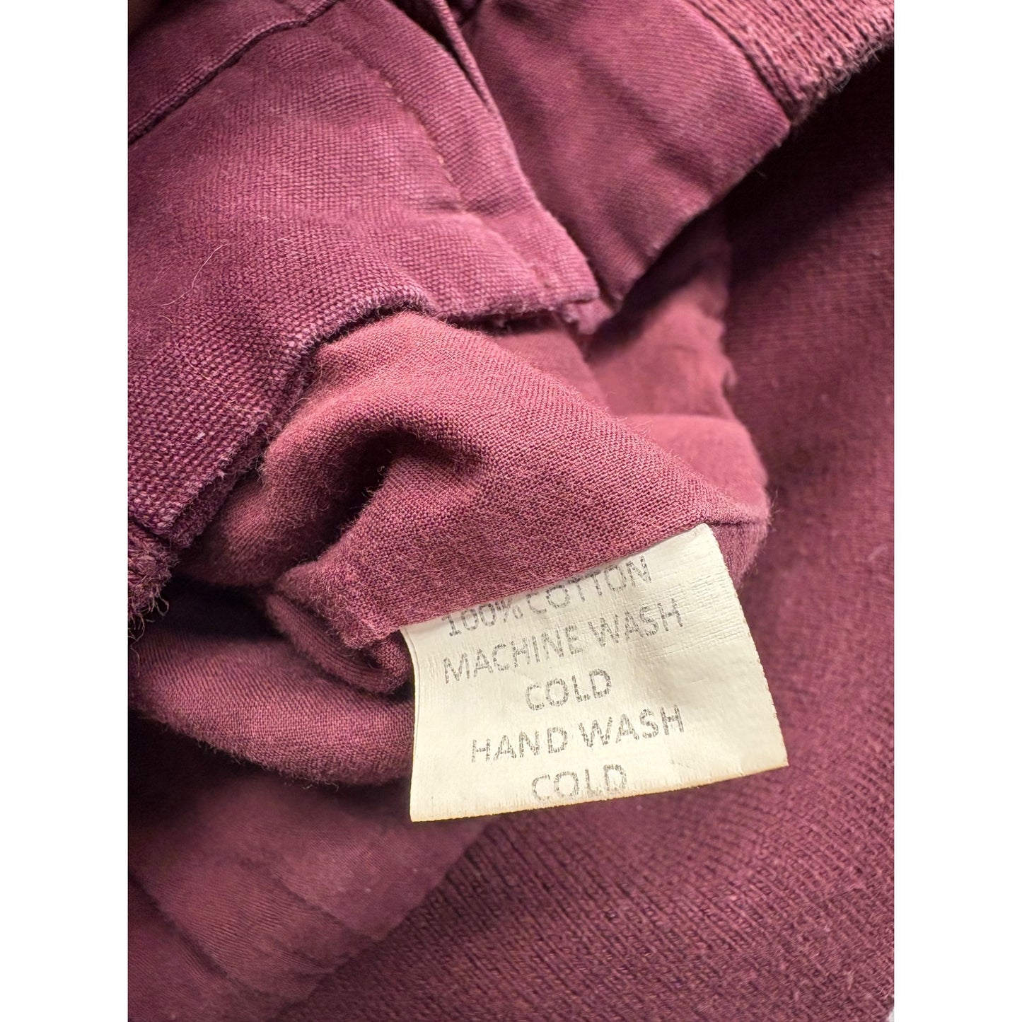 Brandy Melville Small Maroon Cotton Bomber Jacket #7719