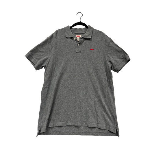 Levis Gray Polo Shirt XL #392A