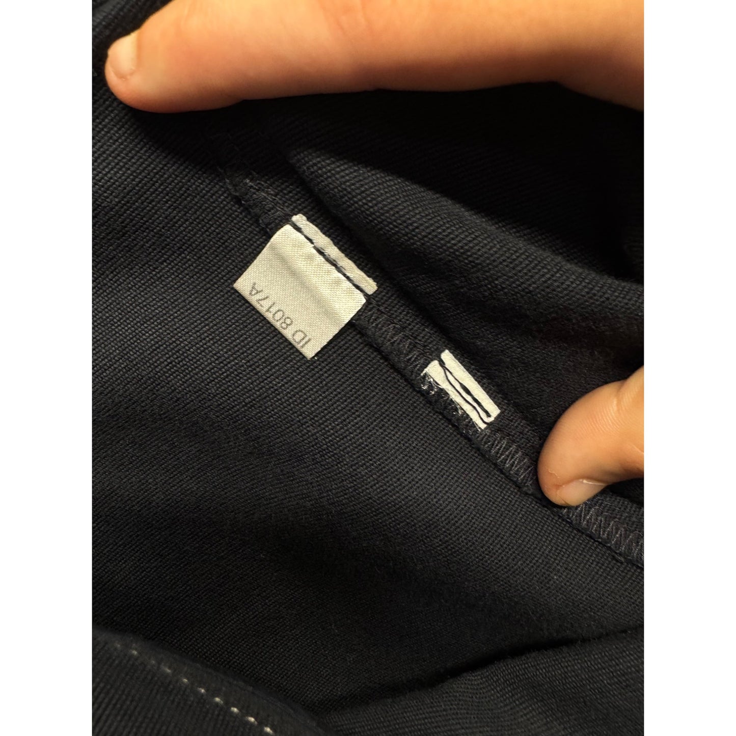 Ann Taylor Navy Blue Skirt Size 4 With Stitch Detail & Button Pockets #189B