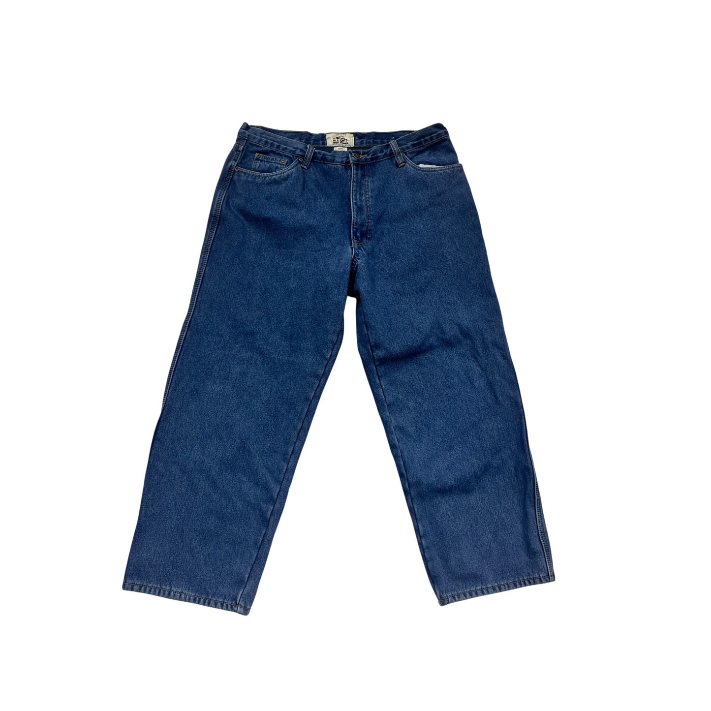 Old Mill Jeans Size 40x30 Relaxed Fit Blue Cotton #840A