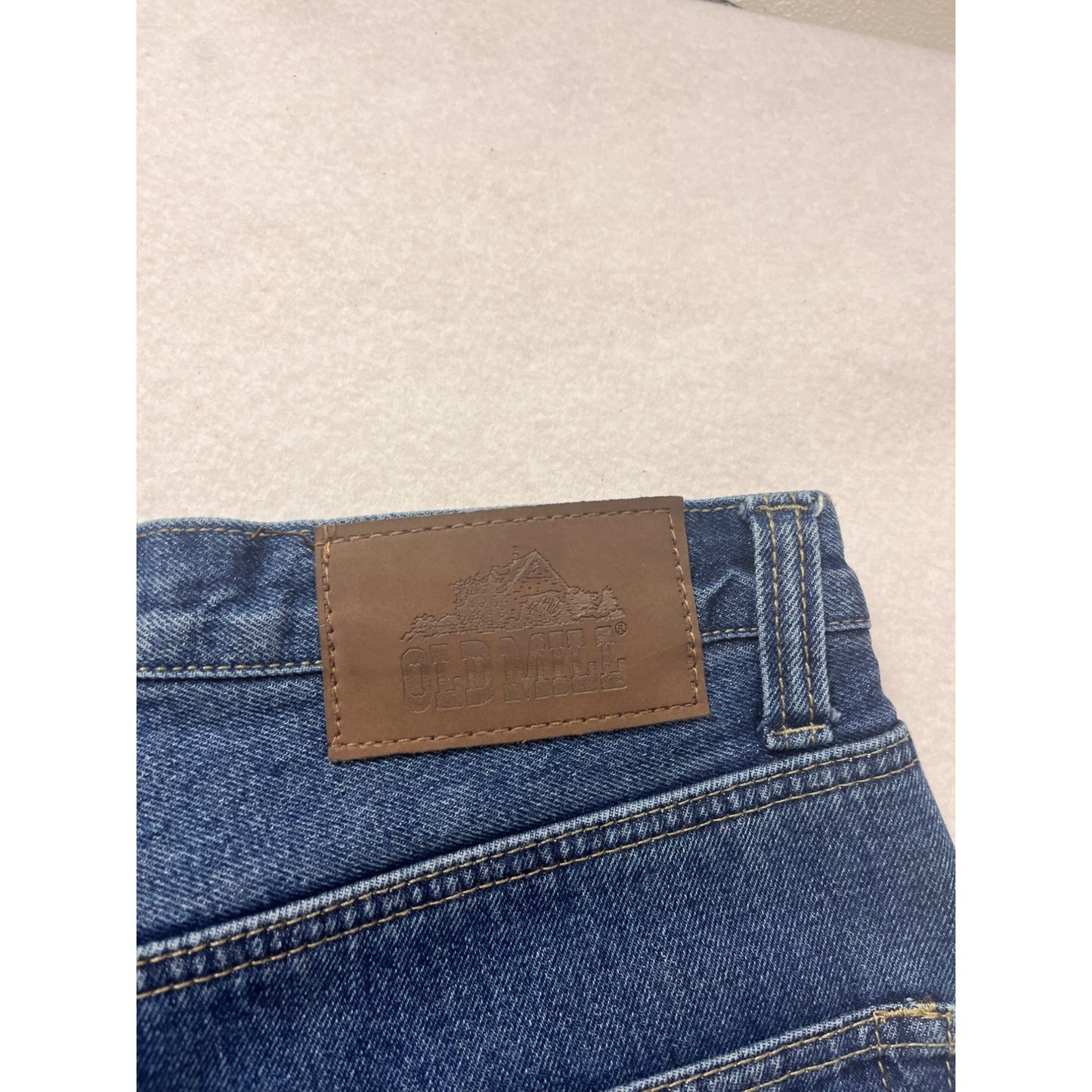 Old Mill Jeans Size 40x30 Relaxed Fit Blue Cotton #840A