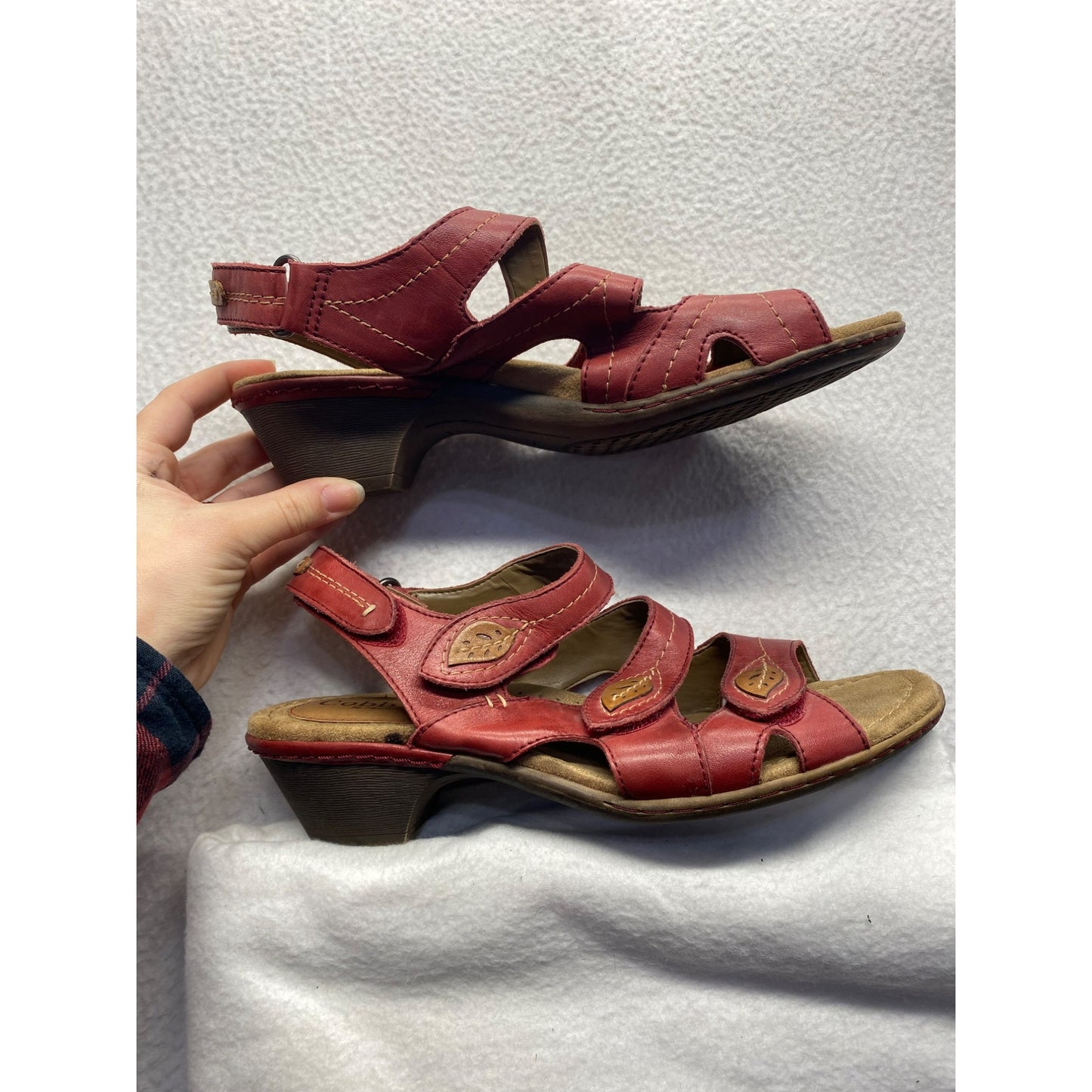 Red Cobb Hill Sandals #5153