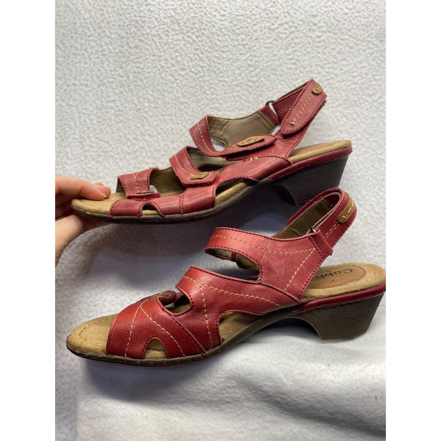 Red Cobb Hill Sandals #5153