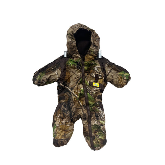Lil Hunter Baby Camouflage Snowsuit With Hood & Zipper #369A