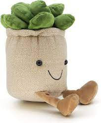 Potted succulent Plushie