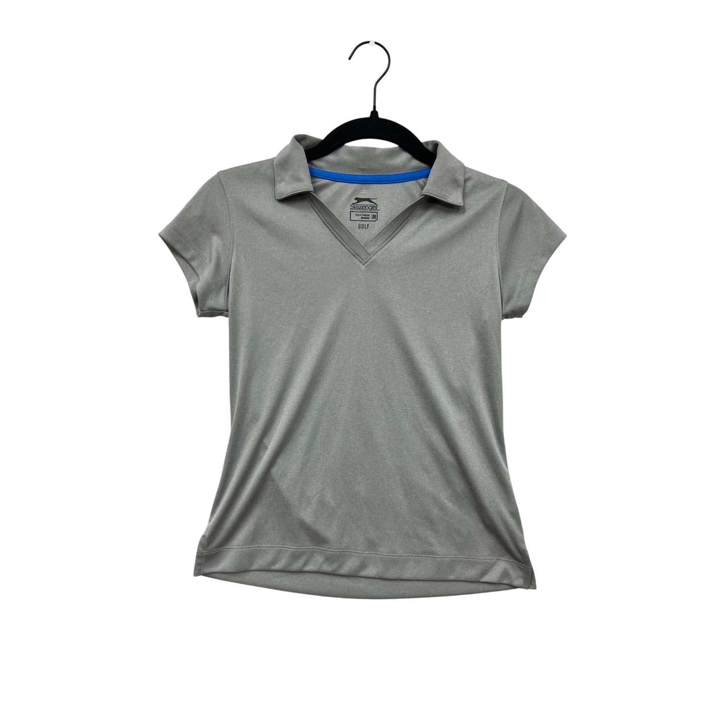 Slazenger Medium Gray Golf Polo Shirt #8442
