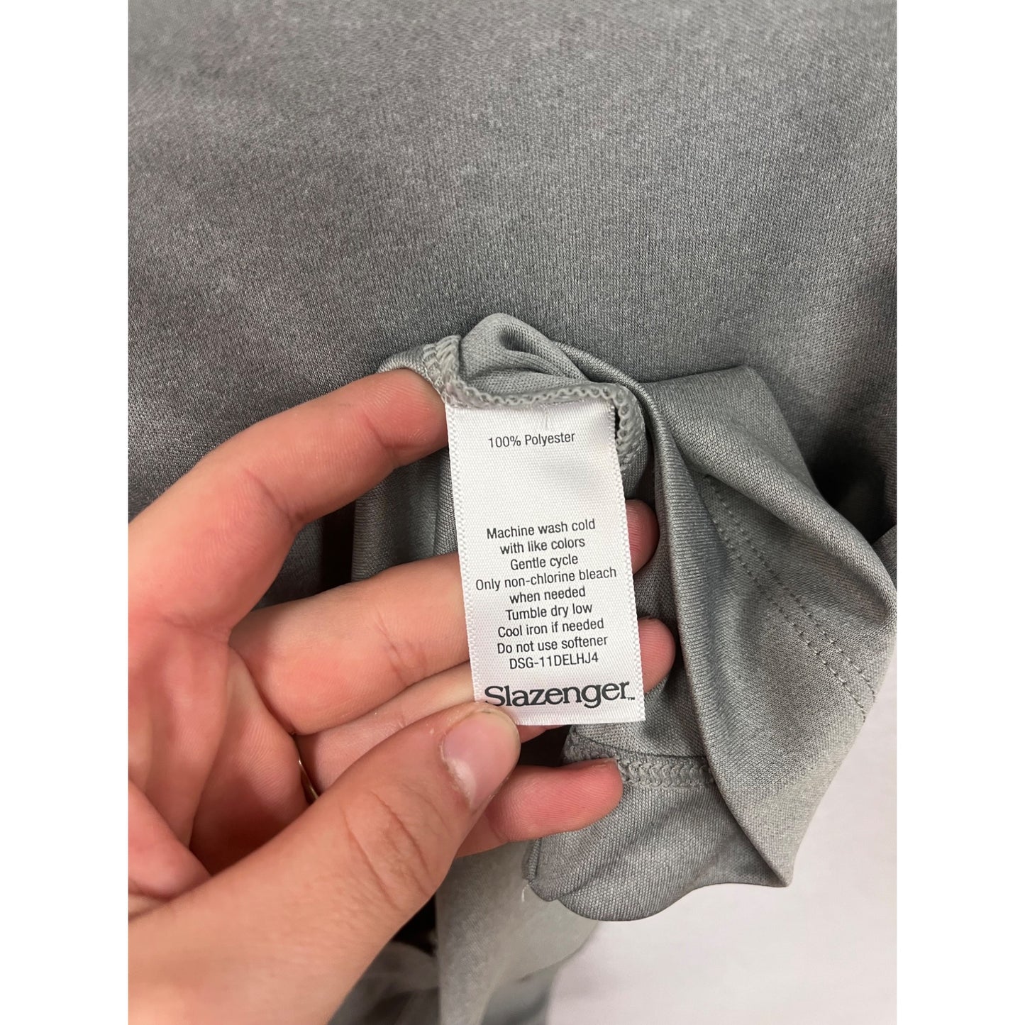 Slazenger Medium Gray Golf Polo Shirt #8442