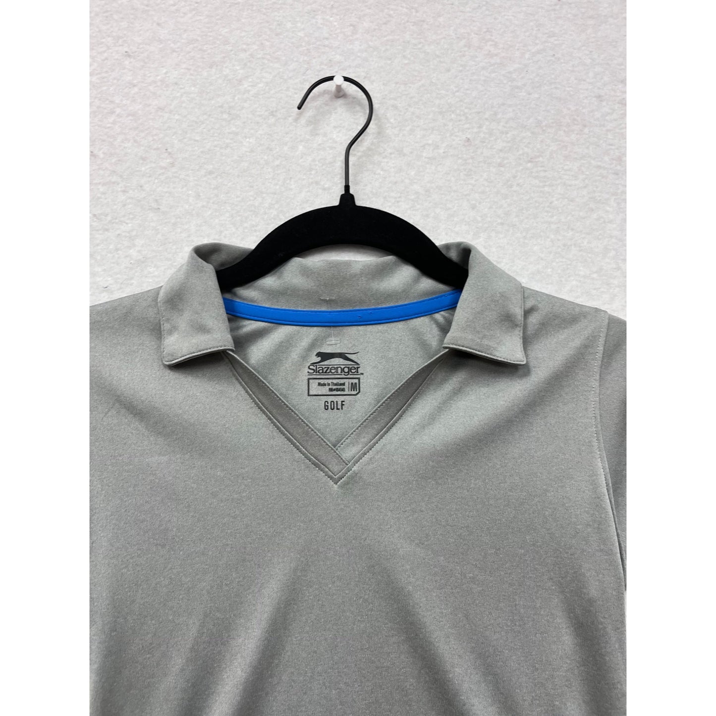 Slazenger Medium Gray Golf Polo Shirt #8442