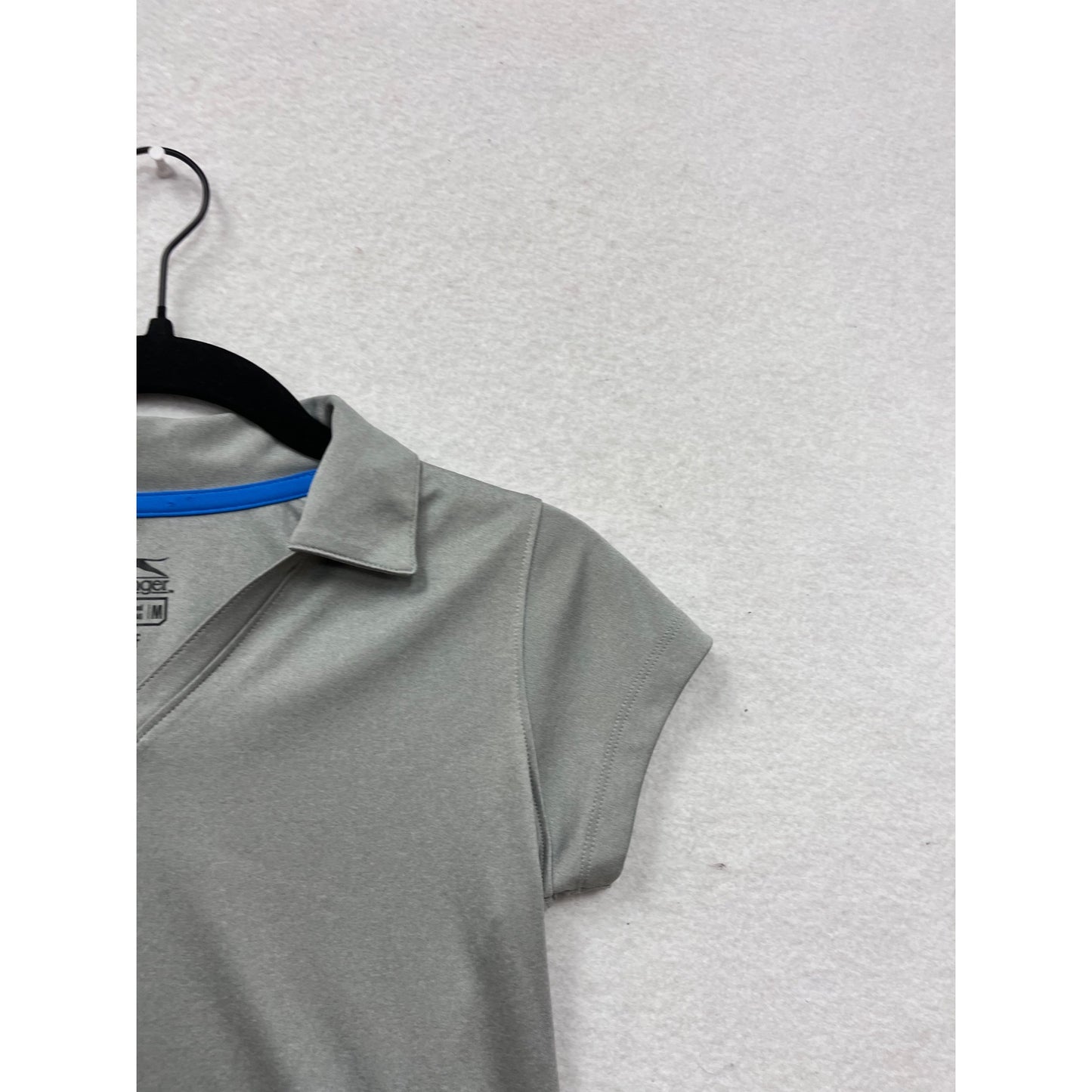 Slazenger Medium Gray Golf Polo Shirt #8442