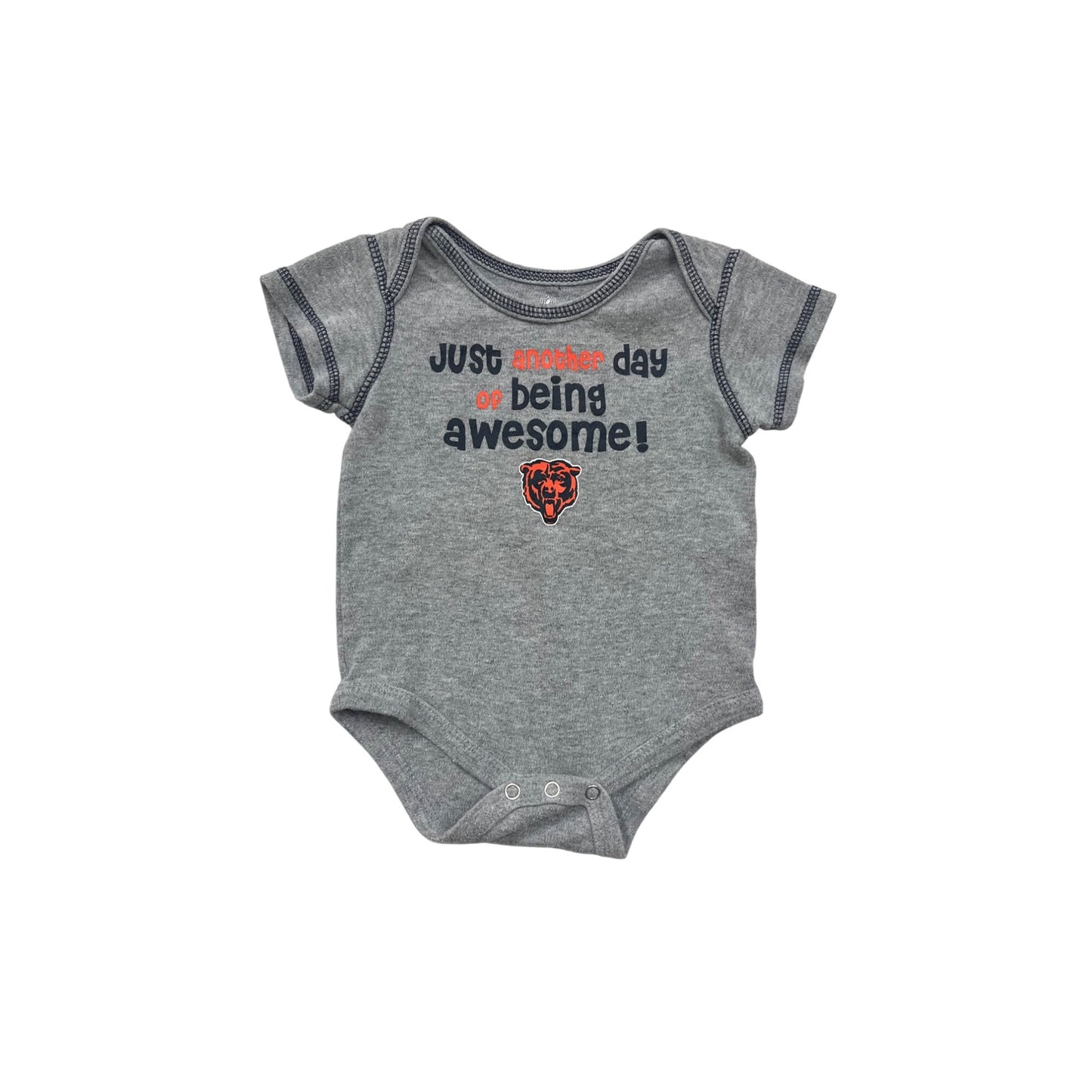 NFL Chicago Bears Baby Romper 0/3M #8553