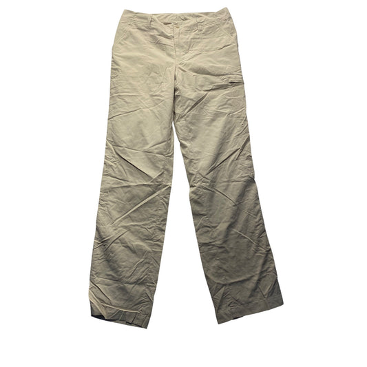 Columbia Womens Beige Nylon Cargo Pants Size 6 #7116