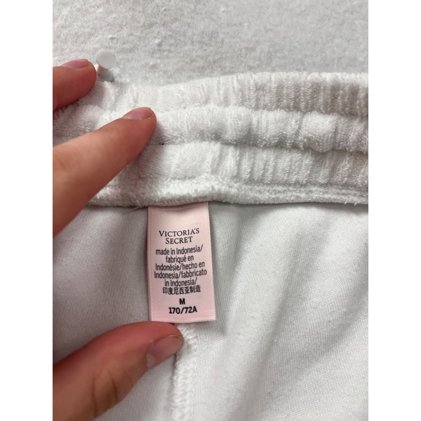 Victorias Secret Womens M Gray Flare Lounge Pants #8317