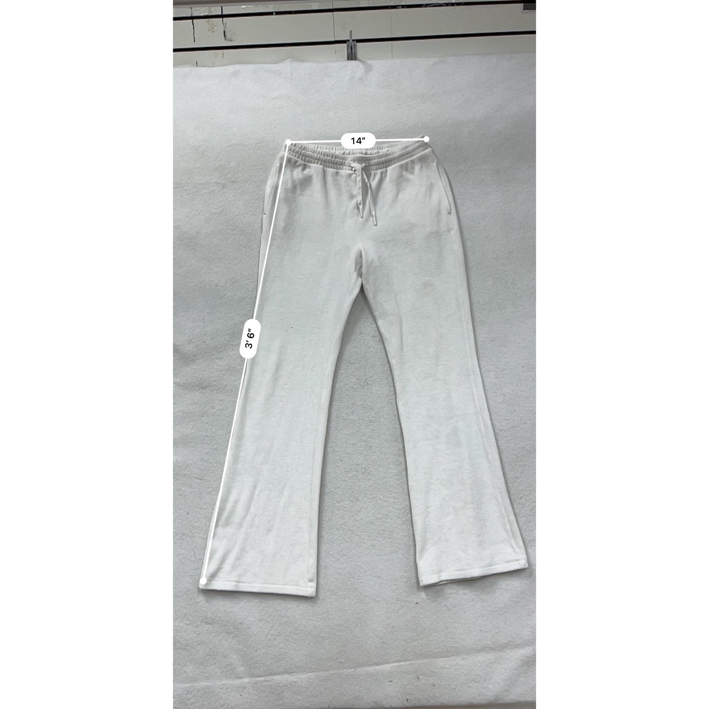 Victorias Secret Womens M Gray Flare Lounge Pants #8317